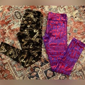 ZUMBA active dance wear leggings NWOT SPICY small